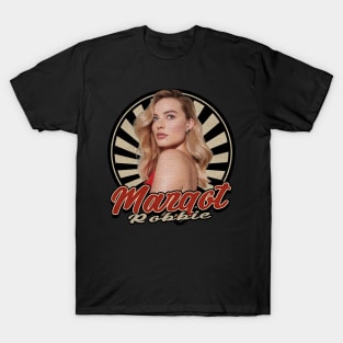 Vintage Circle Margot Robbie T-Shirt